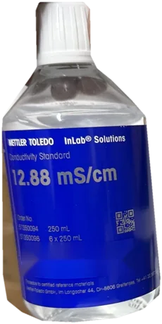 محلول استاندارد هدایت الکتریکی ۱۲٫۸۸ mS/cm (Mettler Toledo)