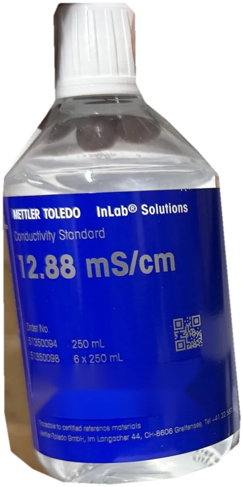 محلول استاندارد هدایت الکتریکی ۱۲٫۸۸ mS/cm (Mettler Toledo)