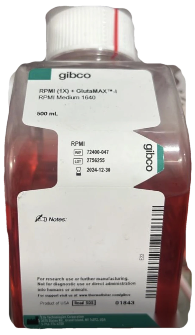 محیط کشت Gibco RPMI 1640 GlutaMAX